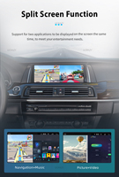 Lecteur multimédia de voiture avec écran GPS Android 14 IPS de 10,25 pouces, BMW Série 5 F10/F11, DSP 4G, CarPlay, autoradio