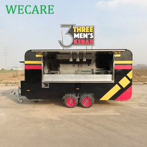 <span class=keywords><strong>Wecare</strong></span> CE/DOT/EEC(WVTA)/NSF/DOF/UL/VIN 3.6M Petite Camionnette Alimentaire Mini Remorque de Restauration Mobile Chariot à Glaces et Snacks - Product Image 4