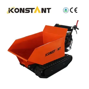 Mini Dumper cingolato multifunzionale All-Terrain 500KG carico utile carriola Power Buggy/Dumper in calcestruzzo