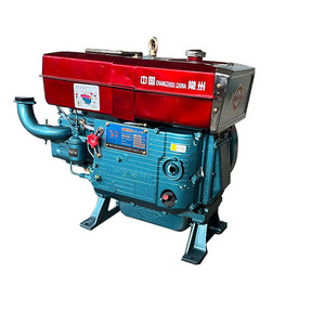 Moteur diesel monocylindre horizontal 4 temps refroidi par eau CDHB Tengka, cylindrée 1,1945 L, 24 CV, performances stables, diverses applications - Product Image 2