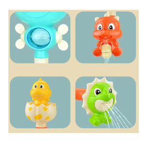 Drôle bébé salle <span class=keywords><strong>de</strong></span> <span class=keywords><strong>bain</strong></span> douche temps dinosaure douche <span class=keywords><strong>bain</strong></span> jouets intérieur jouer épissage <span class=keywords><strong>tuyaux</strong></span> pour les enfants - Product Image 4