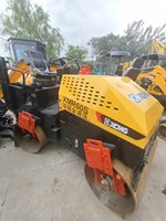 Compacteur routier d'occasion 6 tonnes à double tambour XMR60S, compresseur d'asphalte d'occasion, faible nombre d'heures de fonctionnement, compacteur de sol, engin de construction