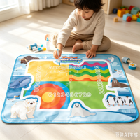 Tapis de dessin à l'eau magique réutilisable, bloc de peinture éducatif, jouet de coloriage aquatique, cadeau portable pour les tout-petits, garçons et filles
