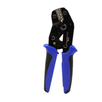 Mini-pince à sertir manuelle en acier à poignée droite, avec poignée souple en plastique, personnalisable OEM, avec étui souple pour l'électronique