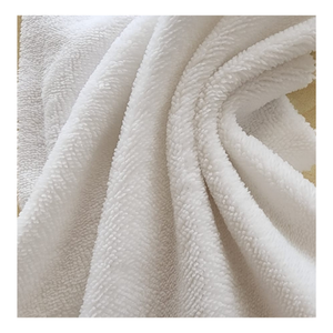 Premium 300gsm Double Touch Triga <b>Knitted</b> Terry Towel Fabric 50/50 Cotton Poly 155cm for Bathrobes Towels - Product Image 2
