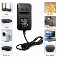 Alimentation à découpage OEM personnalisée 6V 2A 2000mA 12W, adaptateur secteur AC/DC avec fiches US, EU, UK, AU sur mesure pour moniteur