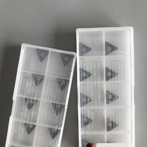 Tpgx110308 hti10 EDP 00108201 CNC tungsten <span class=keywords><strong>carbide</strong></span> cắt chèn hình vuông với lớp phủ PVD OEM tùy chỉnh cho máy tiện làm việc - Product Image 4