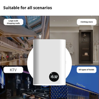 Diffuseur d'arômes mural sans eau pour huiles essentielles, système à deux fluides pour maison, chambre et bureau