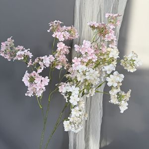 Fleur artificielle en soie Jinxi à tige unique, arrangement floral pour mariage et décoration intérieure, style pastoral, petit bouquet - Product Image 2