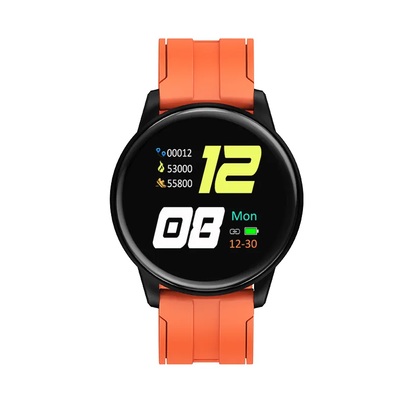 New Arrivals Smart Watch Full Touch Heart Rate Health Wrist Smartwatch Wearable Device Sport Reloj Waterproof Smart Watch