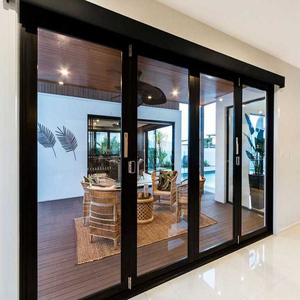 Proveedor de Calidad, Certificado NFRC/<span class=keywords><strong>AAMA</strong></span>/AS2047/NZS4211, Puerta Plegable de Aluminio para Patio, Moderna, de Vidrio Templado Térmico para Villas - Product Image 3