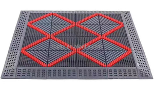 Buena Venta de piso de EVA resistente al agua al aire libre nieve barro eliminación azulejo PVC piso azulejos entrelazados - Product Image 4