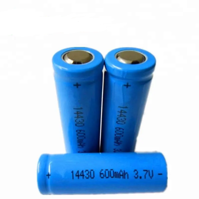 Wholesale 600mah 3.7v Li-Ion Battery 14430 Rechargeable Lithium Battery