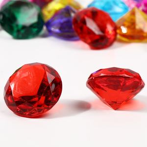 JC 2,5-4 см, 10 шт./упаковка, ювелирные изделия с подвеской с бриллиантами, аксессуары для украшения, без отверстий, незакрепленные Пластиковые акриловые бусины, оптовая продажа - Product Image 4