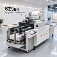 Machine de laminage entièrement automatique SZ560, laminateur de film BOPP 560x750mm, 30m/min