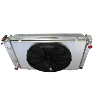 Radiateur en aluminium avec carénage de ventilateur pour <span class=keywords><strong>Ford</strong></span> Fairmont Granada LTD Mustang Thunderbird/Lincoln Continental/Mercury Capri 1978-1993 - Product Image 5