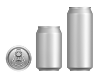 Boîte Métallique en Aluminium Personnalisée avec Impression Couleur, Vide, pour Boissons, Bière, Sodas, en Gros – 250ml, 330ml, 473ml, 500ml, avec Couvercle