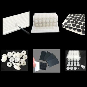 Custom White Black Round Adhesive Anti-slip Rubber Silicon Feet Pad Rubber Gasket Rubber Pad - Product Image 3