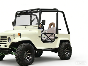 Mini Jeep tout-terrain haut de gamme à 4 roues pour enfants et adultes, mini Jeep électrique pour zone panoramique, hôtel ou usage privé - Product Image 2
