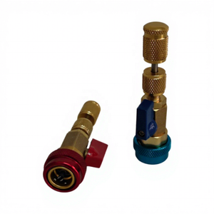 Nouveau raccord rapide de haute qualité pour climatisation, réglable, pour <span class=keywords><strong>gaz</strong></span> réfrigérant R134, <span class=keywords><strong>R12</strong></span>, R13A, avec raccord haut/bas - Product Image 1