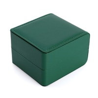 Boîtes à montres en cuir PU, couleur et service personnalisés JP-8D07 11cm X10cm X7.2cm, OEM/ODM disponible
