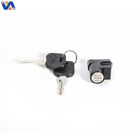 Serrure de batterie de vélo de vélo pour 20 pouces OUXI V8 Fat Bike Bicycle Parts