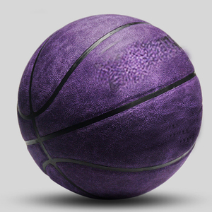 Balón <span class=keywords><strong>de</strong></span> Baloncesto <span class=keywords><strong>de</strong></span> Cuero Vacuno Auténtico, Resistente, Tamaño Estándar 6/7, para Entrenamiento Deportivo y Competición en Exteriores - Product Image 2