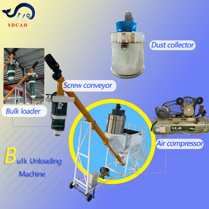 Équipement de chargement en vrac de ciment SDCAD, type Big Bag, silo à ciment, camion-benne, convoyeur à vis, système de chargement en vrac - Product Image 4