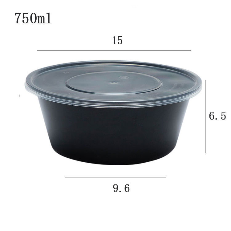 Biodegradable Disposable, Reusable Microwave Containers, Hot Soup Packaging, Meal Prep Noodle Bowl Lunch Box