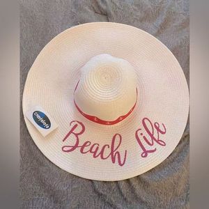 หมวกชายหาดฟางปีกกว้างสำหรับผู้หญิงหมวกกันแดดหมวกทรงถังสำหรับเดินทางกันแดดแบบปานามาหญ้าทะเลแบบกำหนดเอง - Product Image 5