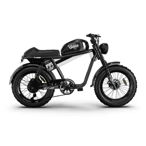 Almacén de EE. UU. 500W 750W 48V Motor Fat Tire Suspensión completa rápida Bicicleta eléctrica de montaña Bicicleta de ciudad Motocicleta eléctrica