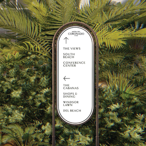 OEM pilone segno FreeStanding in metallo grande pilone segnaletica 4S negozio messaggio guida segnaletica pubblicità luci scatola segnaletica cartelli - Product Image 2