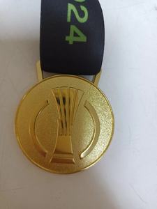 2024เหรียญรางวัลพรีเมียร์สำหรับการแข่งขันยูโรปาเหรียญรางวัลกีฬาโลหะ - Product Image 2