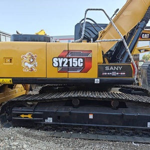 Maquinaria de Construcción de Marca China con Pintura Original, Excavadora Usada SANY SY215C 9 de Segunda Mano - Product Image 1