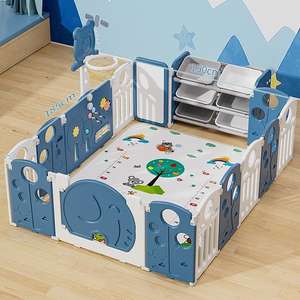 <span class=keywords><strong>Parc</strong></span> pour <span class=keywords><strong>bébé</strong></span> <span class=keywords><strong>pliable</strong></span> de sécurité, design moderne, usage domestique et commercial, prix d'usine - Product Image 5