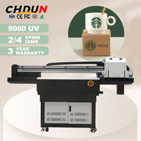 Impresora UV de Inyección de Tinta CHDUN XP600 A1 de Cama Plana para Acrílico, PVC, Metal, Vidrio, Zapatos, Madera, Artículos Esenciales para Bodas, Equipaje