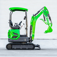 Mini-excavatrice de 1,8 tonne à prix d'usine en Chine, moteur EPA, excavatrice sur chenilles, petite machine d'excavation à vendre