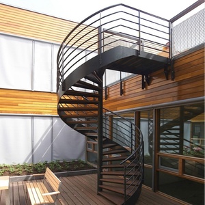 Código de construção exterior usado escada espiral moderna - Product Image 2