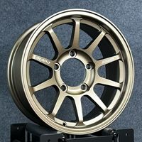 Nuevas Llantas de Aleación de Aluminio Pintadas de 16 Pulgadas, Personalizadas para Modelos Rusos Lada Niva y Suzuki Jimny; Diseño de 5 Radios, PCD 5*139.7