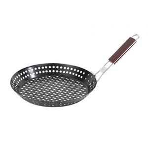 Piastra per Barbecue in ghisa antiaderente per grigliare per campeggio pesca frittura compatibile con fornello a induzione - Product Image 6