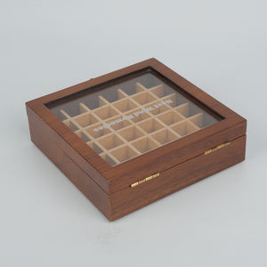 Caja de Perfume Rectangular de Madera MDF de Lujo, Fabricada a Mano, con Empaque Personalizado de Fábrica, para Cuidado de la Piel, Belleza, Medicina y Gafas - Product Image 5