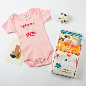 Pijama de Algodón 100% para Bebés Recién Nacidos, Conjunto de Cinco Piezas, Ropa de Bebé - Product Image 3