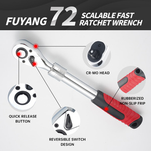 ชุดประแจบล็อกแบบปลดเร็วสำหรับมืออาชีพ |   ชุดเครื่องมือช่างหลายขนาด - Product Image 2