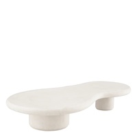 Meubles d'extérieur, salon, table basse en ciment en forme de nuage pour le loisir