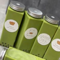 Bouteilles en plastique PET transparentes pour boissons gazeuses, café, bière, 280 ml, 350 ml, 500 ml, impression sérigraphique, canettes Boba