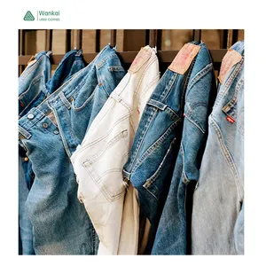 CwanCkai Sales Price Men's Second Hand Summer Clothing Mixed With Jeans T-Shirts Men's Pants Shirts Jackets Used Clothes Korea