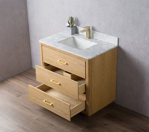 Homedee, muebles de baño de estilo europeo moderno, gabinete, tocadores de baño de diseño novedoso elegante y de moda - Product Image 6