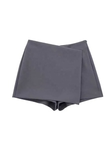 Culottes cortos asimétricos informales de moda al por mayor de nuevos fabricantes - Product Image 2