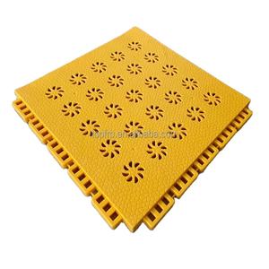 Baldosa modular para suelo de deporte ensamblada, suelo de baloncesto para gimnasio al aire libre - Product Image 1