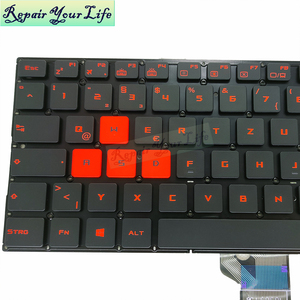 Clavier de Jeu RVB GR Authentique pour ASUS ROG Strix GL502 GL502VM <span class=keywords><strong>GL502VS</strong></span> GL502VT GL502VY 0KNB0-662PGE00 0KN0-TD1GE13 avec Rétroéclairage - Product Image 3